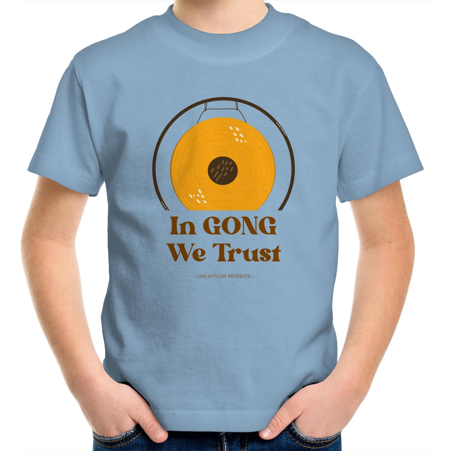Kids Youth Unisex 'In Gong We Trust' Tee