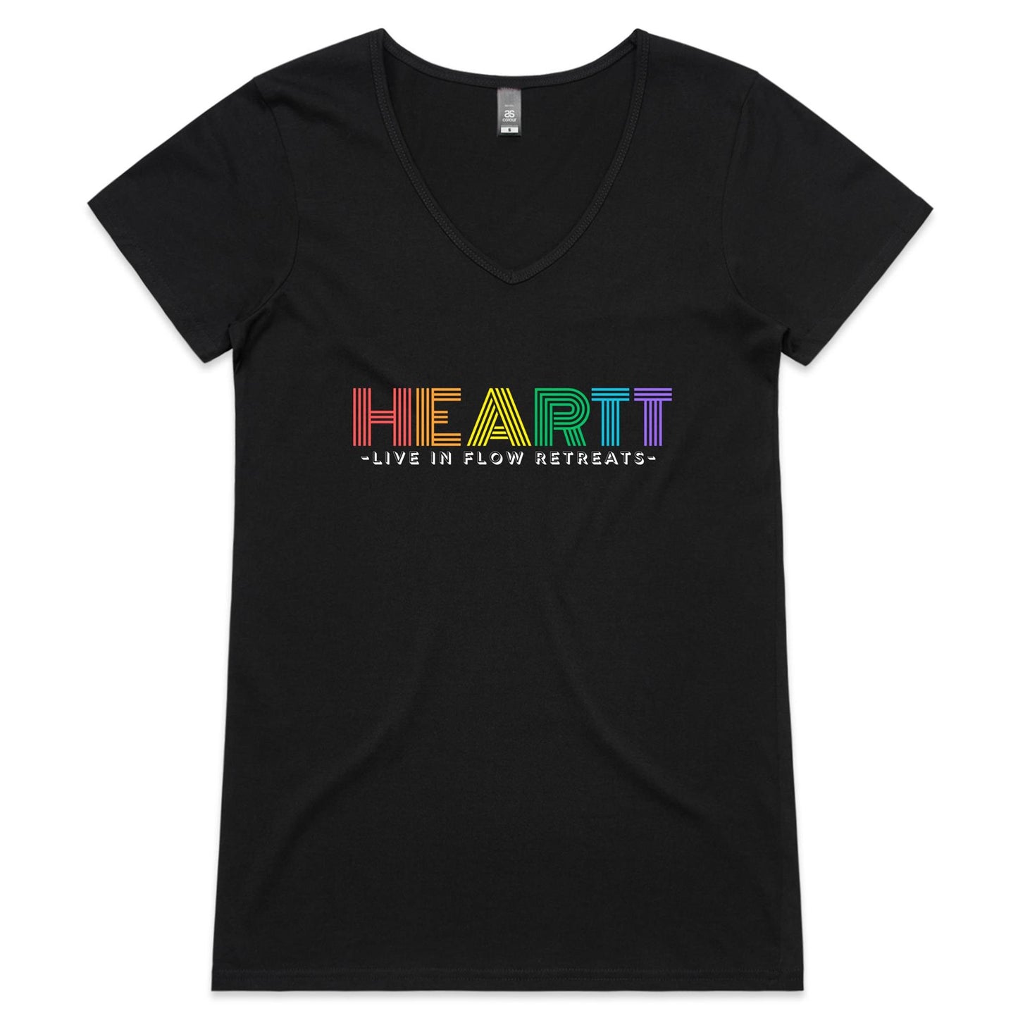 Womens V-Neck 'HEARTT' Tee