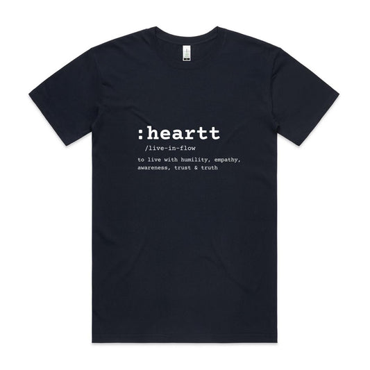 Mens Organic 'heartt' Tee