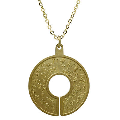 BioSignatures Pendant Yellow Bronze