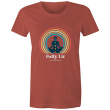 Load image into Gallery viewer, Women&#39;s &#39;Fully Lit&#39; Maple Tee
