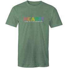 Load image into Gallery viewer, Mens &#39;Heart: Chakra Colours&#39; Tee
