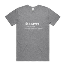Load image into Gallery viewer, Mens Organic &#39;heartt&#39; Tee
