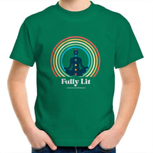 Load image into Gallery viewer, Kids Youth Unisex &#39;Fully Lit&#39; Tee
