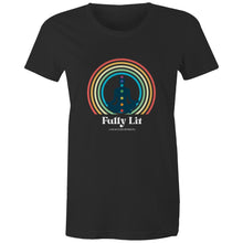Load image into Gallery viewer, Women&#39;s &#39;Fully Lit&#39; Maple Organic Tee
