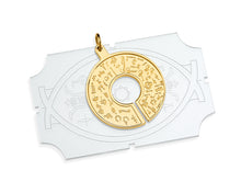 Load image into Gallery viewer, BioSignatures Pendant 2.5 micron Gold Plated
