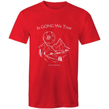 Load image into Gallery viewer, Mens &#39;In GONG We Trust&#39; Stencil Tee
