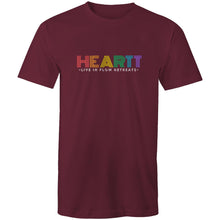 Load image into Gallery viewer, Mens &#39;Heart: Chakra Colours&#39; Tee
