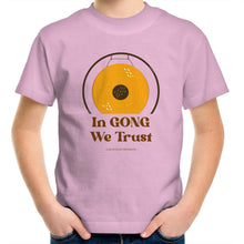Load image into Gallery viewer, Kids Youth Unisex &#39;In Gong We Trust&#39; Tee
